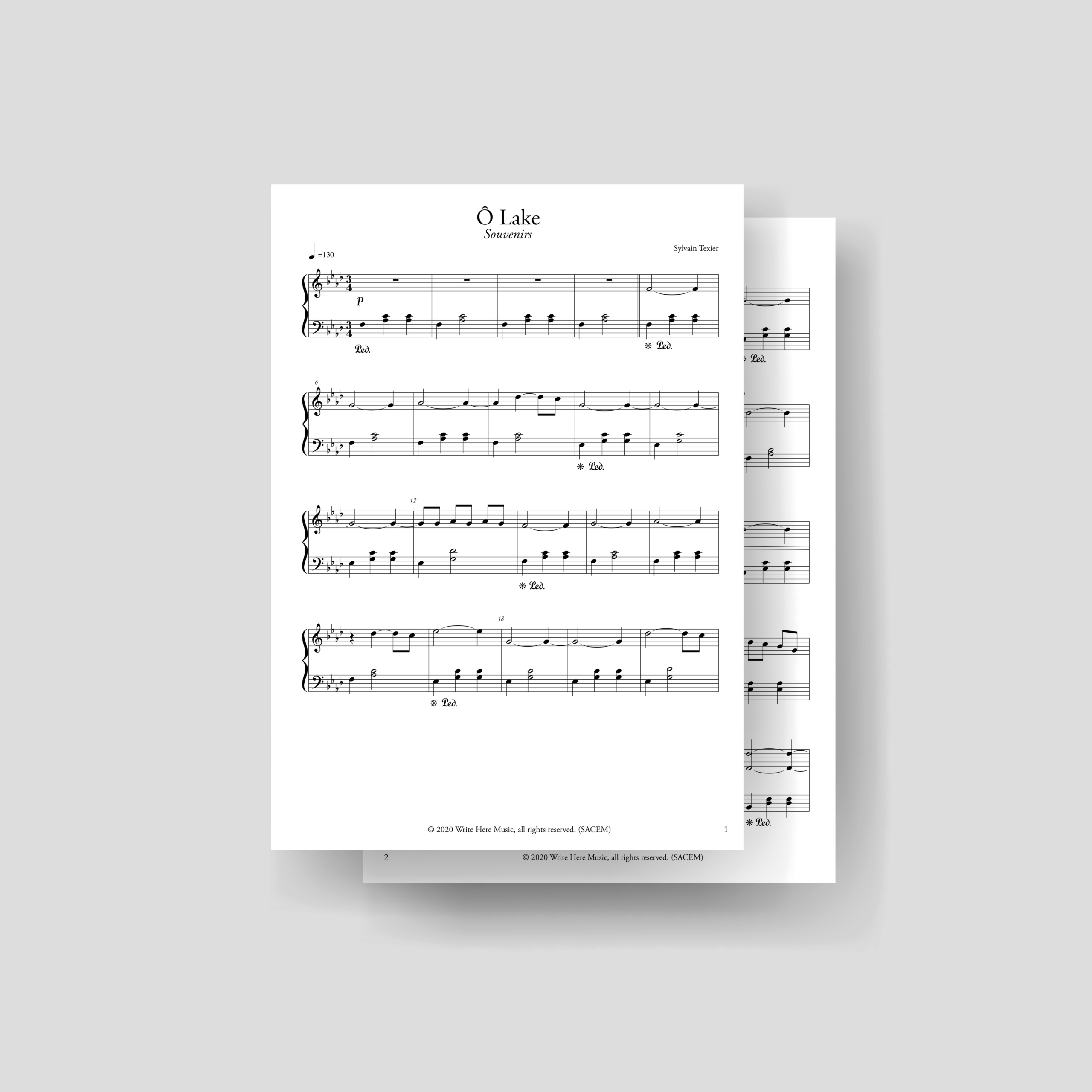 Sheet Music (PRINT) - 5,50€