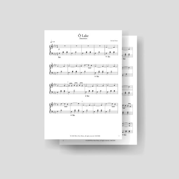 Souvenirs I Sheet Music (Print) I 5,50€