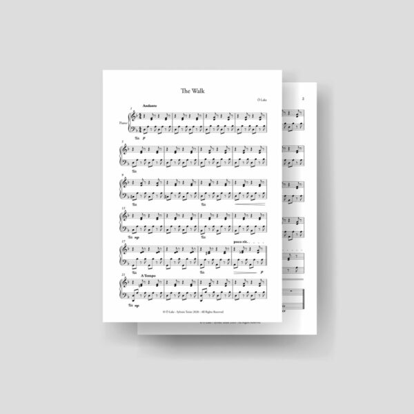The Walk I Sheet Music (PDF) I 2€ The Walk I Sheet Music (PDF) I 2€